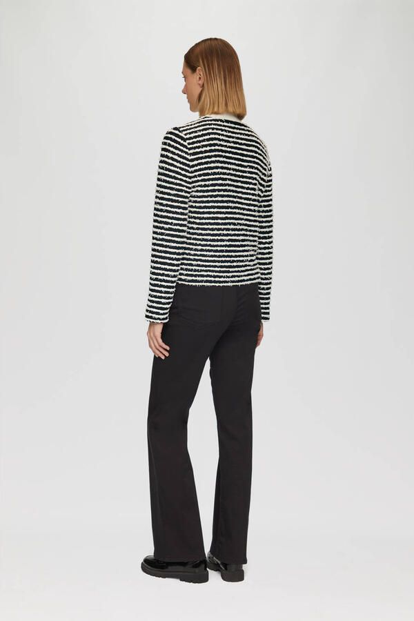 S.Oliver BLACK LABEL Regular fit jack met motiefstructuur en 3 4-mouwen - Foto 2