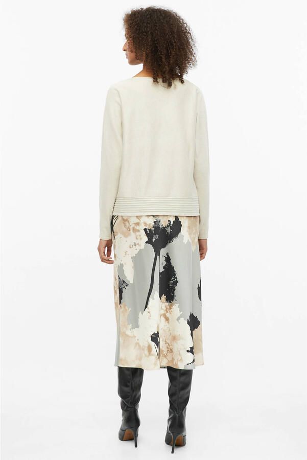 S.Oliver BLACK LABEL relaxed fit pullover van viscosemix - Foto 3