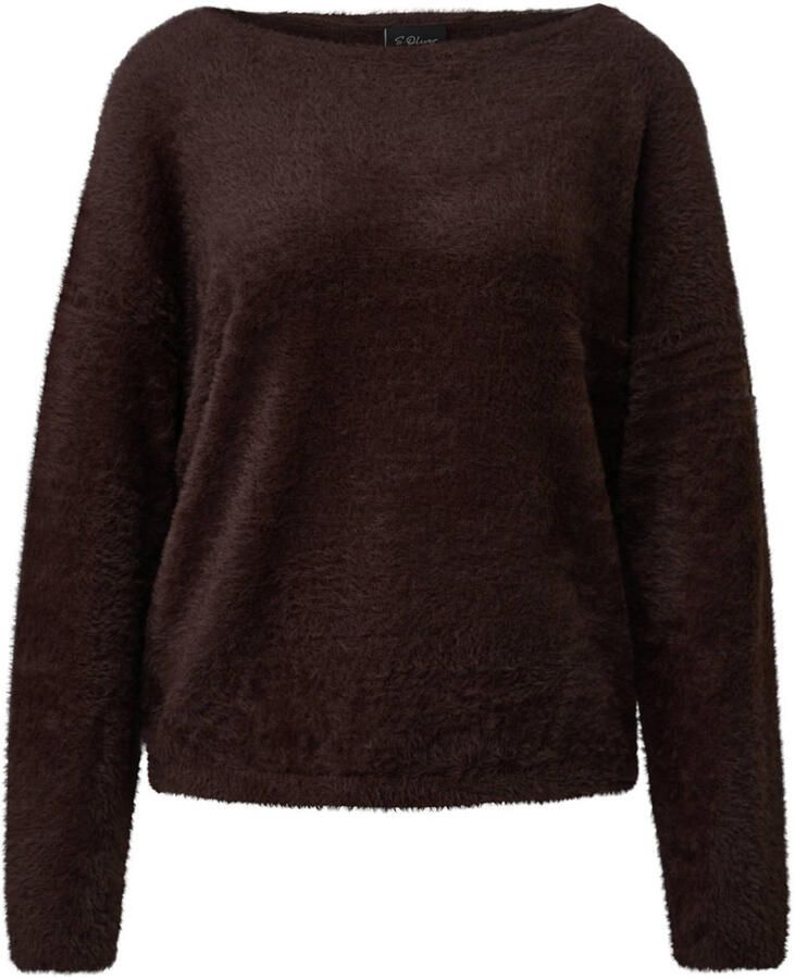 S.Oliver BLACK LABEL gebreide trui bruin