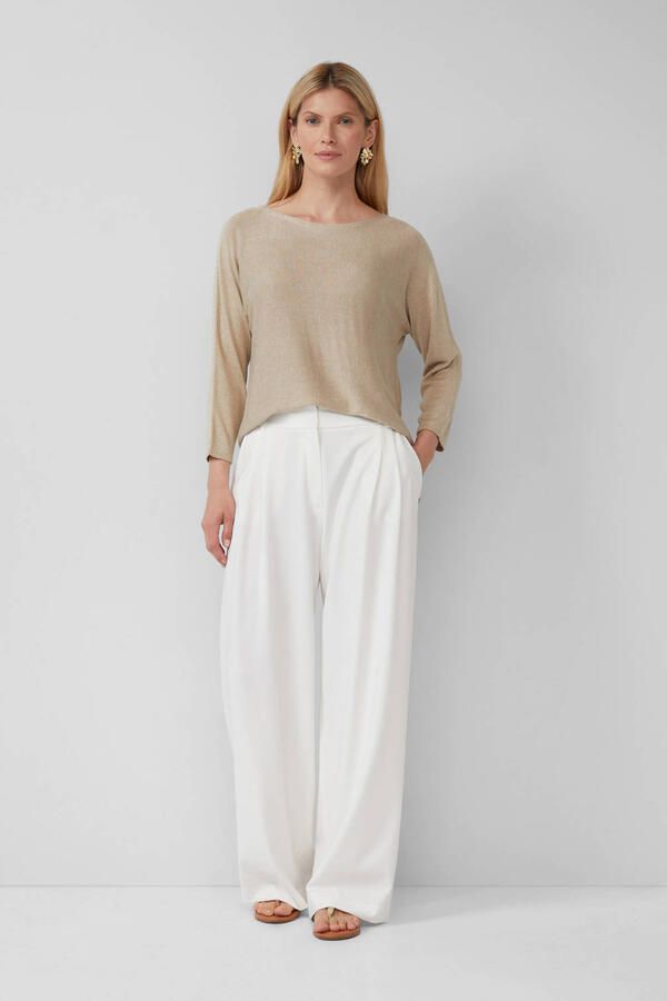 S.Oliver BLACK LABEL Relaxed fit pullover van viscosemix