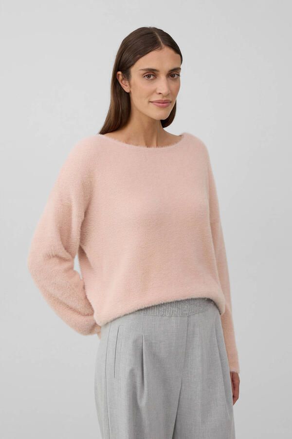 S.Oliver BLACK LABEL Regular fit pullover met viscose - Foto 3