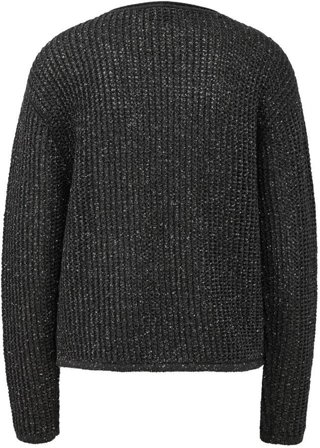 S.Oliver BLACK LABEL pullover met wol-alpaca-aandeel in relaxed fit