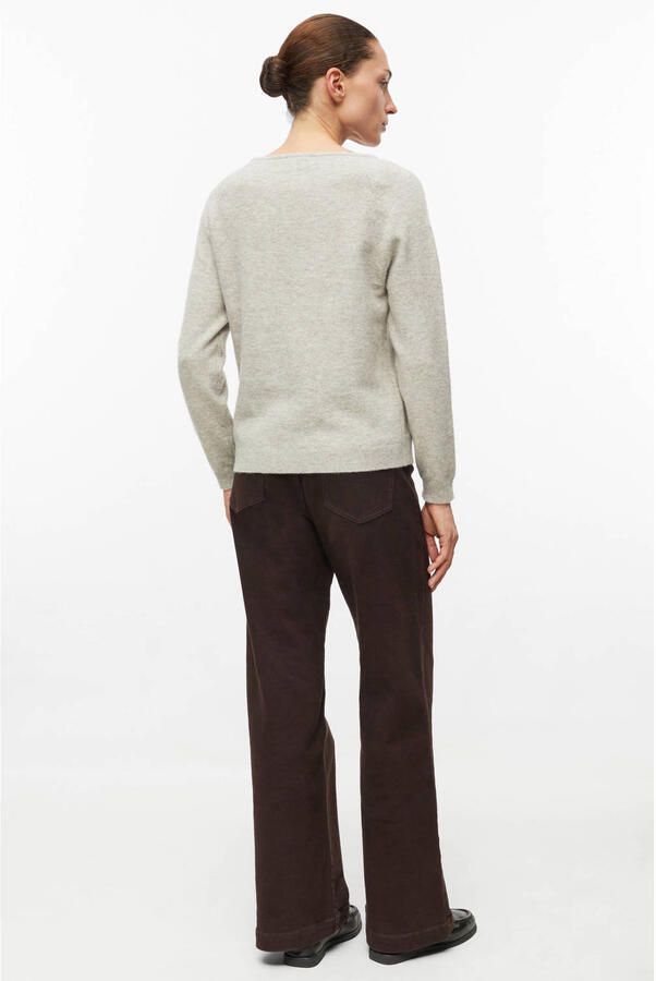 S.Oliver BLACK LABEL gebreide trui met wol beige - Foto 2