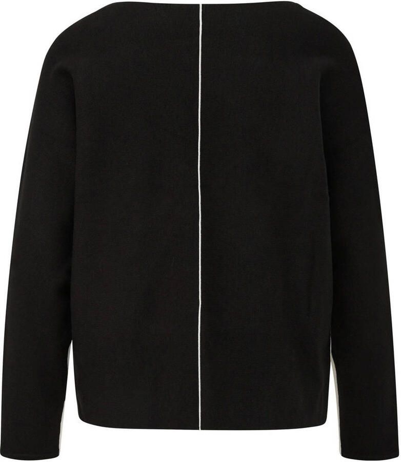 S.Oliver BLACK LABEL Regular fit pullover van viscosemix