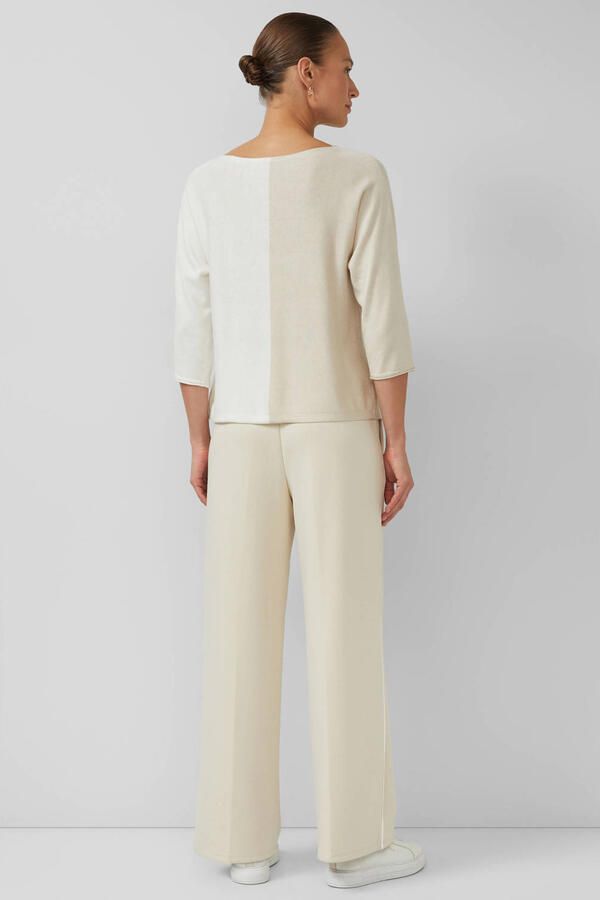 S.Oliver BLACK LABEL regular fit gebreid shirt van katoenmix - Foto 3