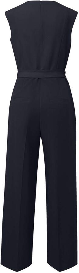 S.Oliver BLACK LABEL Getailleerd jumpsuit donkerblauw - Foto 2