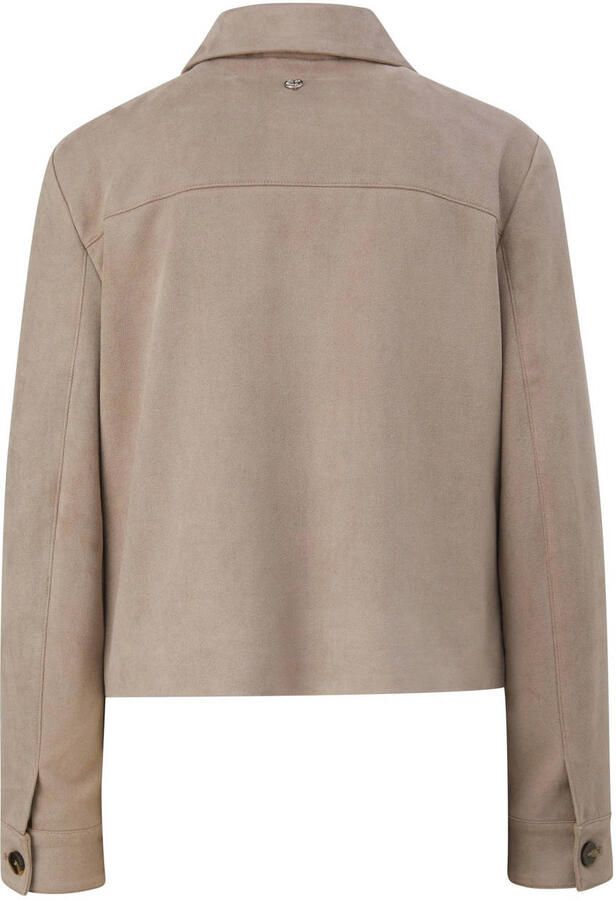 S.Oliver BLACK LABEL Regular fit jack in suèdelook - Foto 2