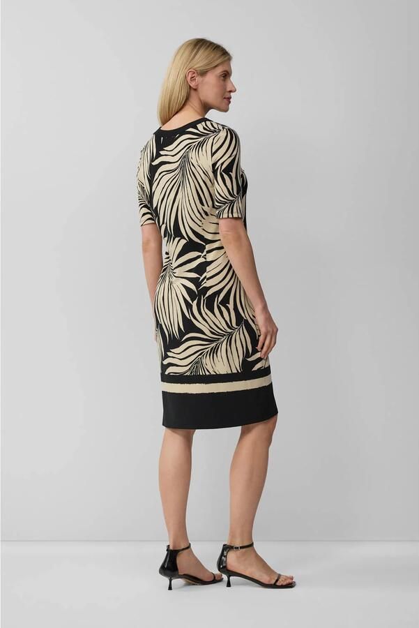 S.Oliver BLACK LABEL Relaxed fit vrijetijdsjurk met sierboord