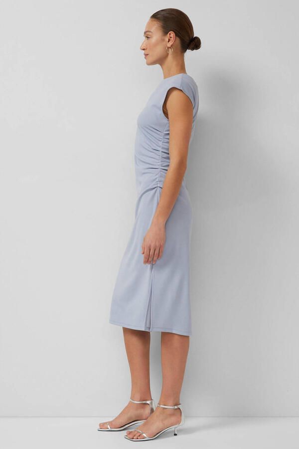 S.Oliver BLACK LABEL midi jurk lichtblauw - Foto 2