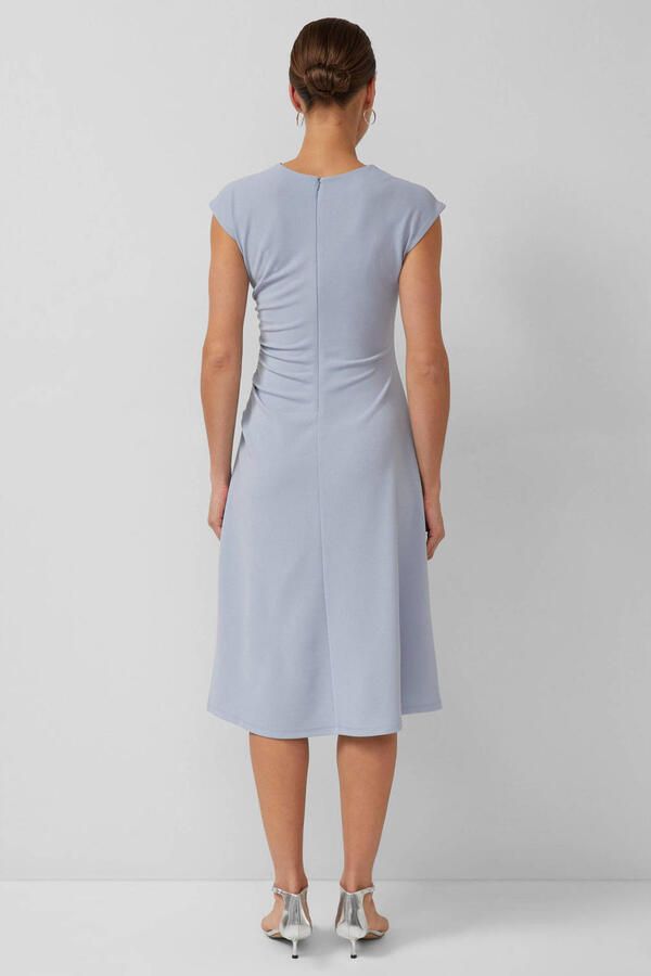 S.Oliver BLACK LABEL midi jurk lichtblauw - Foto 3
