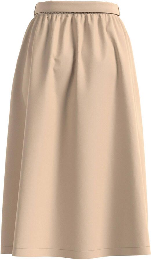 S.Oliver BLACK LABEL Midi-rok van katoenmix