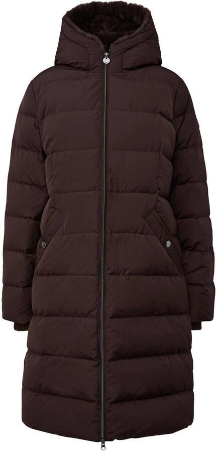 S.Oliver BLACK LABEL pufferjas donkerbruin