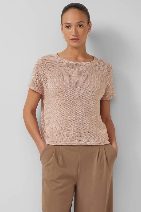 S.Oliver BLACK LABEL pullover oudroze gebreid