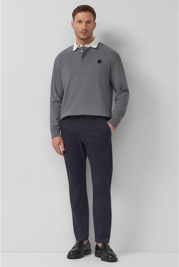 S.Oliver BLACK LABEL regular chino donkerblauw - Foto 3
