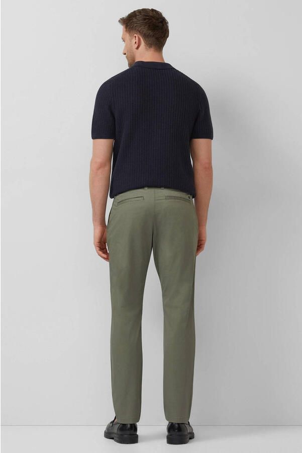 S.Oliver BLACK LABEL regular chino donkergroen - Foto 3