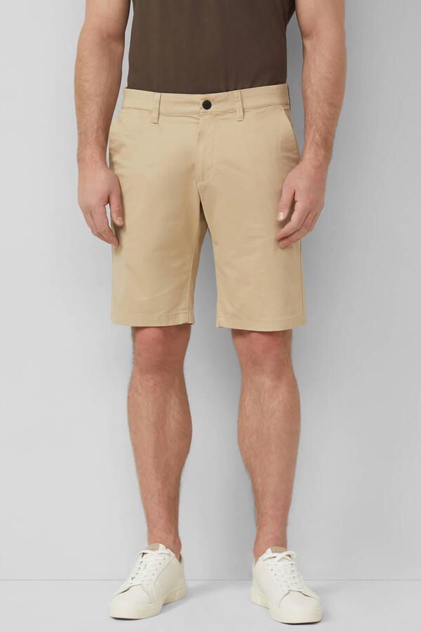 S.Oliver BLACK LABEL regular chino short lichtbruin