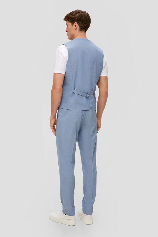 S.Oliver BLACK LABEL Pantalon in gemêleerde look model 'Pure' - Foto 2