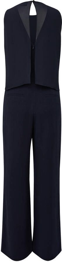 S.Oliver BLACK LABEL Regular fit jumpsuit met dubbellaags chiffon - Foto 3