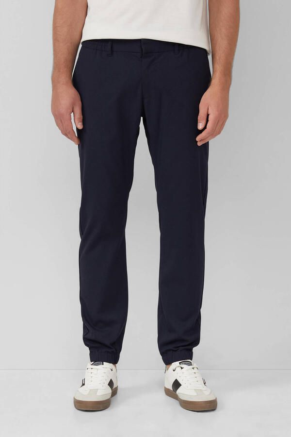 S.Oliver BLACK LABEL regular pantalon donkerblauw - Foto 3