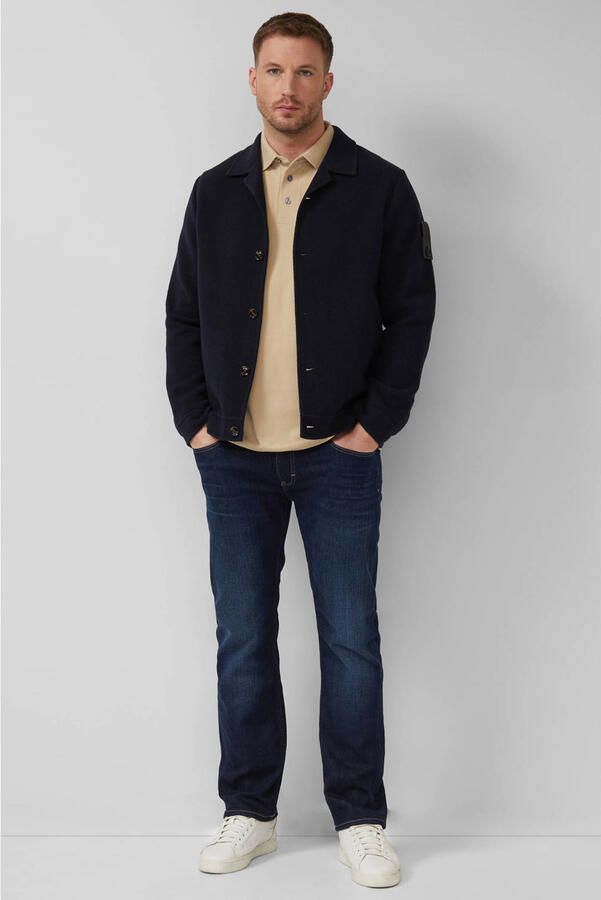 S.Oliver BLACK LABEL regular polo lichtbruin - Foto 3