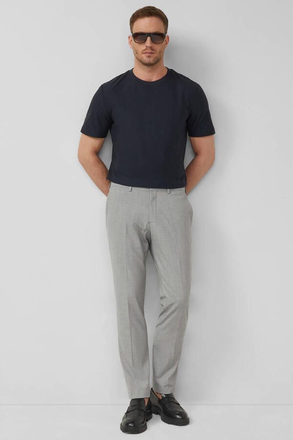 S.Oliver BLACK LABEL regular T-shirt donkerblauw - Foto 2