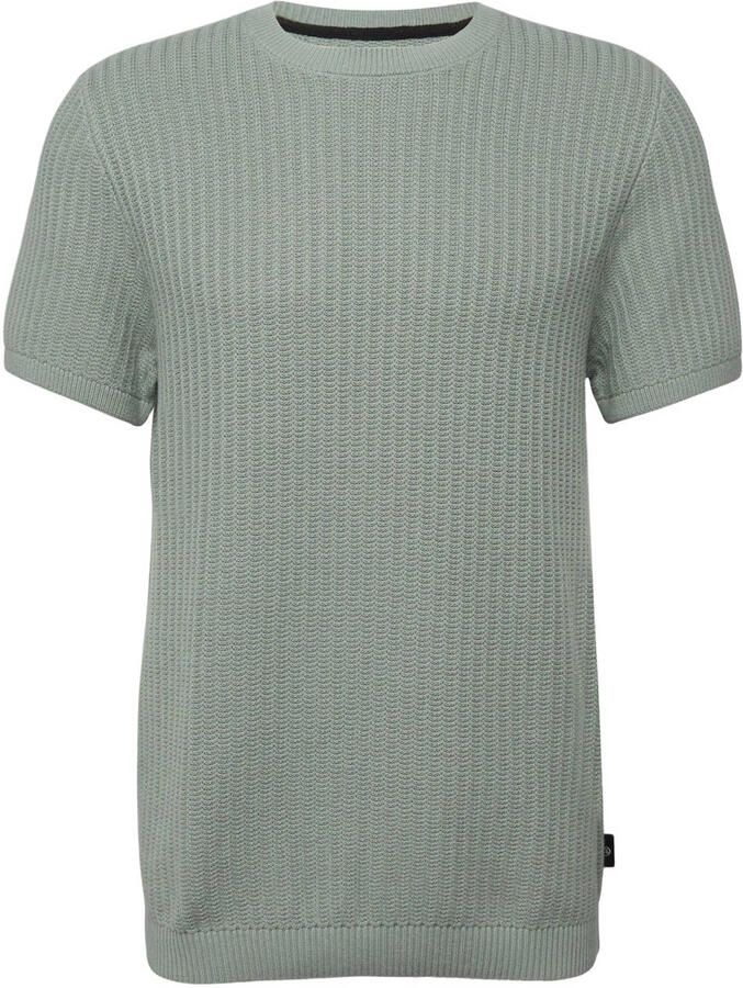 S.Oliver BLACK LABEL regular T-shirt gebreid groen - Foto 2