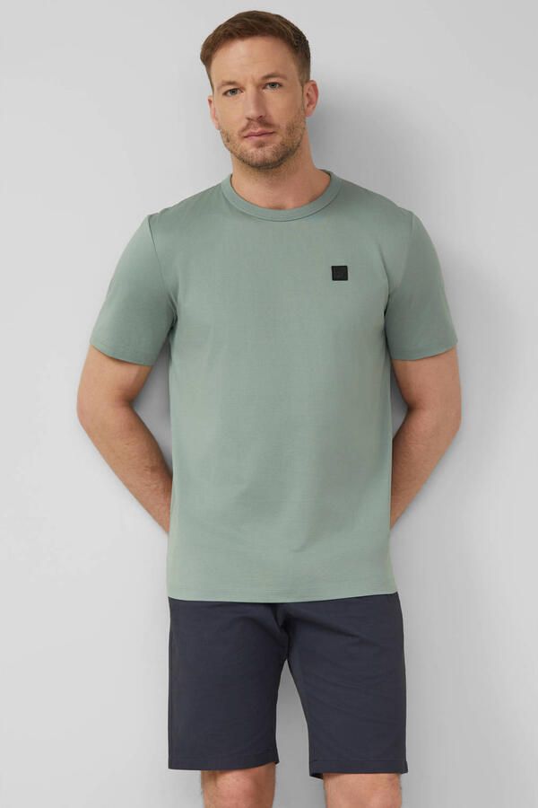 S.Oliver BLACK LABEL regular T-shirt groen