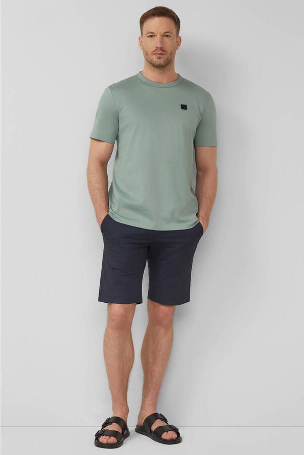 S.Oliver BLACK LABEL regular T-shirt groen - Foto 3