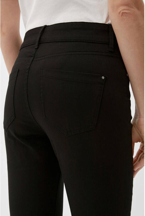 S.Oliver BLACK LABEL 5-pocket jeans met een dubbele knoopsluiting
