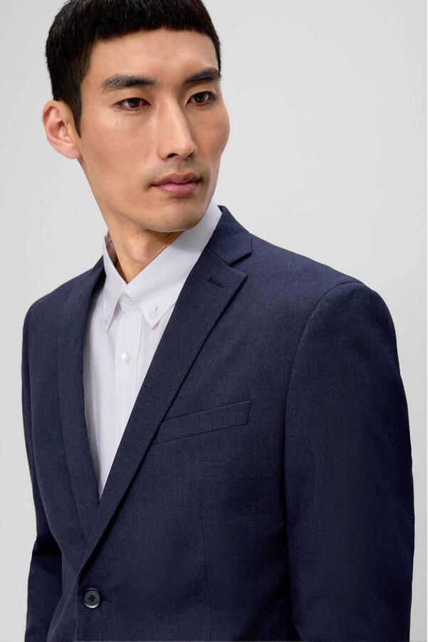 S.Oliver BLACK LABEL 2-knoops colbert met reverskraag model 'Pure' - Foto 2