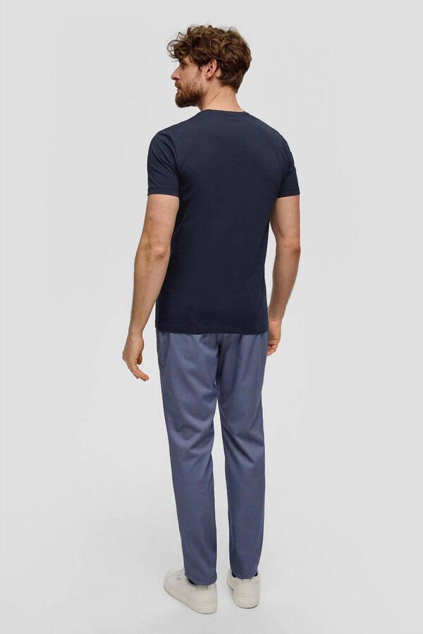 S.Oliver BLACK LABEL slim fit T-shirt marine