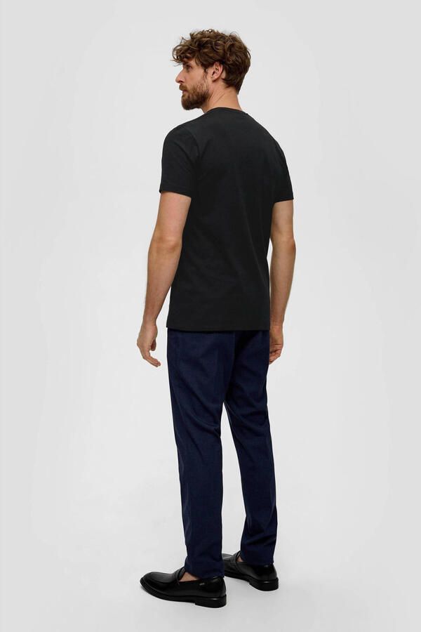 S.Oliver BLACK LABEL T-shirt met ronde hals