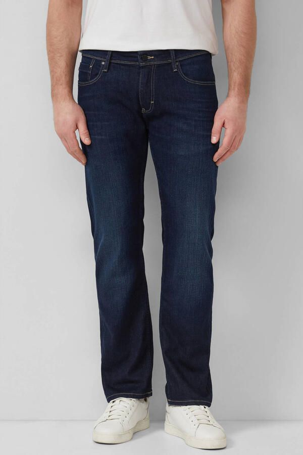 S.Oliver BLACK LABEL straight leg jeans dark blue denim