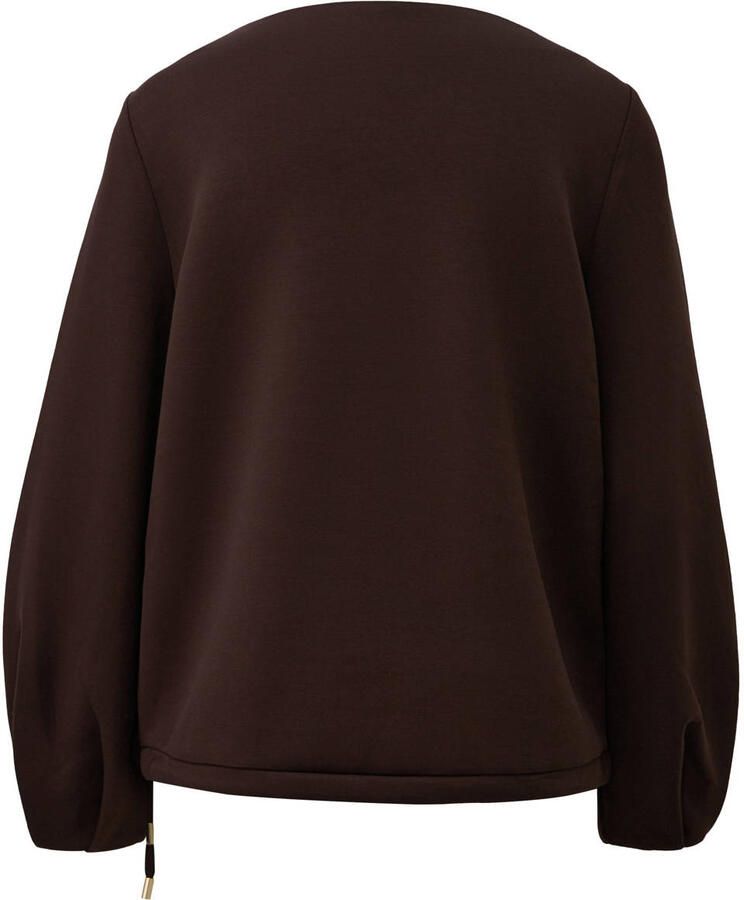 S.Oliver BLACK LABEL relaxed fit sweatshirt van viscosemix