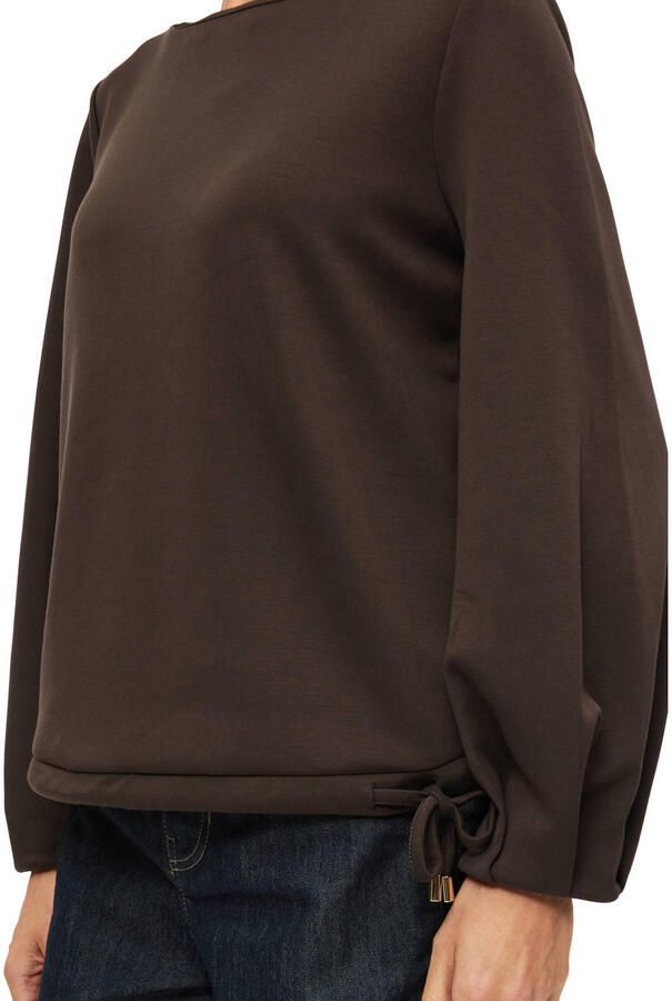 S.Oliver BLACK LABEL relaxed fit sweatshirt van viscosemix - Foto 2
