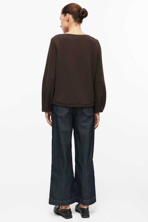 S.Oliver BLACK LABEL relaxed fit sweatshirt van viscosemix - Foto 3
