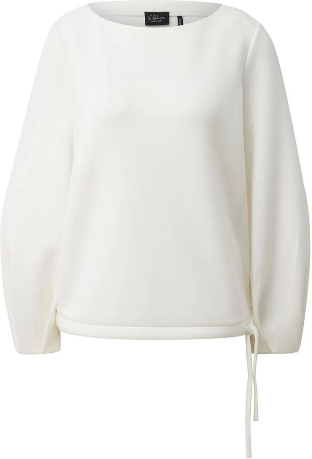 S.Oliver BLACK LABEL relaxed fit sweatshirt van viscosemix