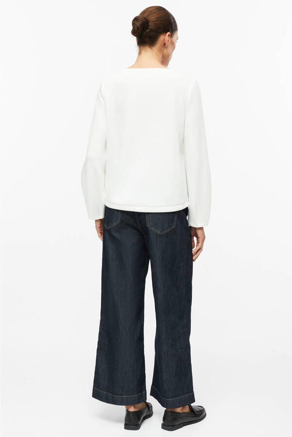 S.Oliver BLACK LABEL relaxed fit sweatshirt van viscosemix - Foto 3