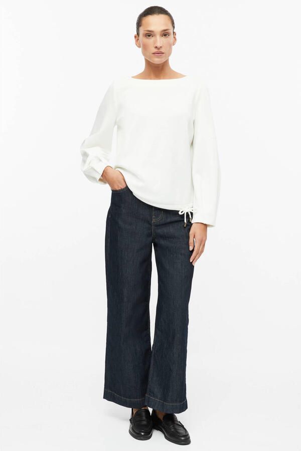 S.Oliver BLACK LABEL relaxed fit sweatshirt van viscosemix - Foto 3
