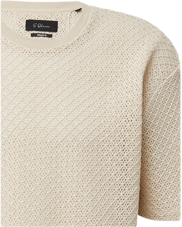 S.Oliver BLACK LABEL T-shirt ecru
