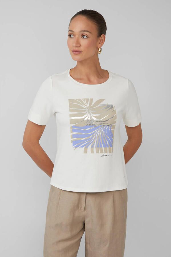 S.Oliver BLACK LABEL T-shirt ecru
