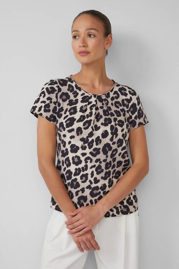 S.Oliver BLACK LABEL Blouse met korte mouwen met print all-over - Foto 3