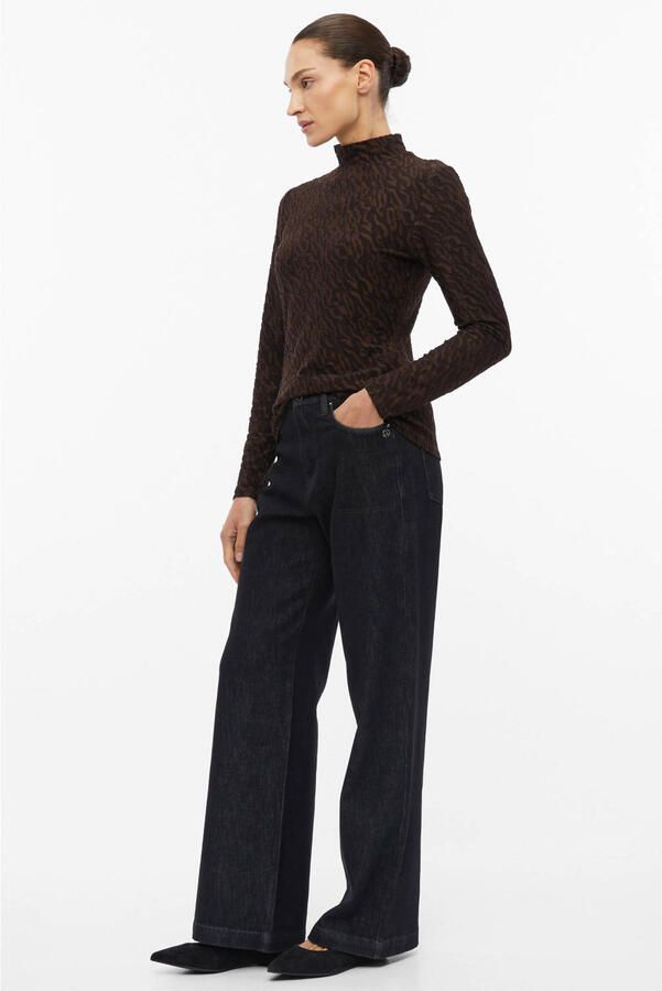 S.Oliver BLACK LABEL top donkerbruin - Foto 2