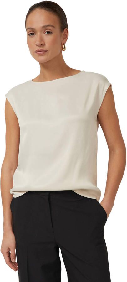S.Oliver BLACK LABEL relaxed fit blouseshirt van viscosemix - Foto 3