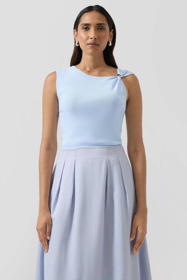 S.Oliver BLACK LABEL top lichtblauw