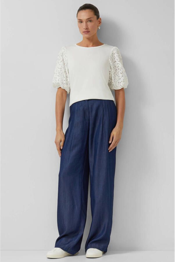 S.Oliver BLACK LABEL regular fit T-shirt van viscosemix - Foto 2