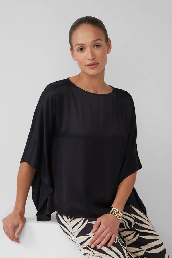 S.Oliver BLACK LABEL Loose fit blouseshirt in tunieklook - Foto 3