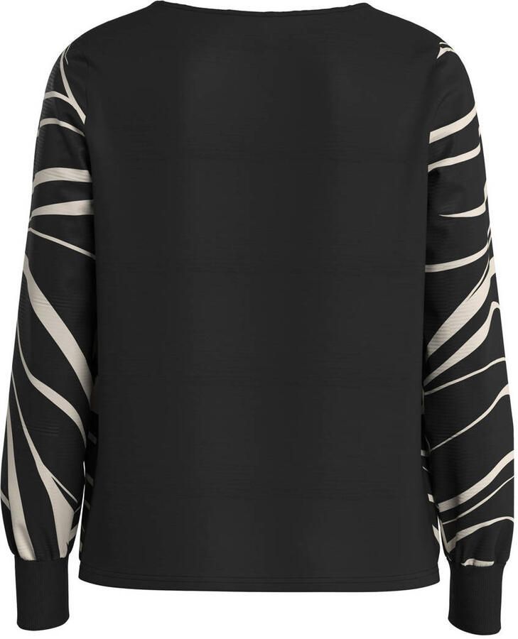 S.Oliver BLACK LABEL Relaxed fit blouse van pure viscose - Foto 1