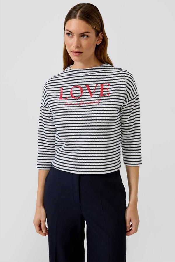 S.Oliver BLACK LABEL top zwart
