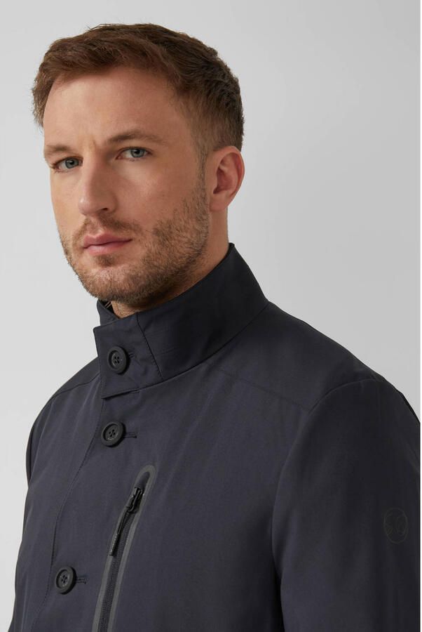 S.Oliver BLACK LABEL trenchcoat donkerblauw - Foto 2